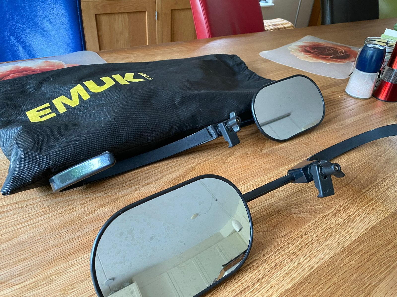 Emuk buitenspiegels voor caravan, passend op Ford Focus 2016, Ophalen, Gebruikt