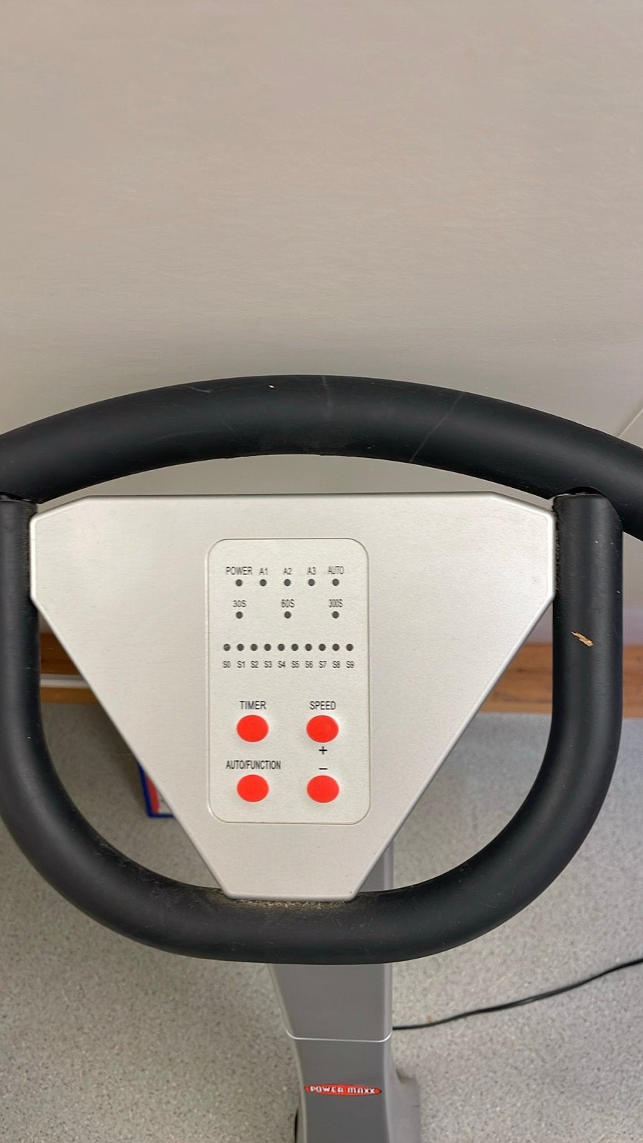 Power Maxx Vibrations trilplaat - Zo goed als nieuw, Sport en Fitness, Ophalen, Zo goed als nieuw, Armen, Trilplaat
