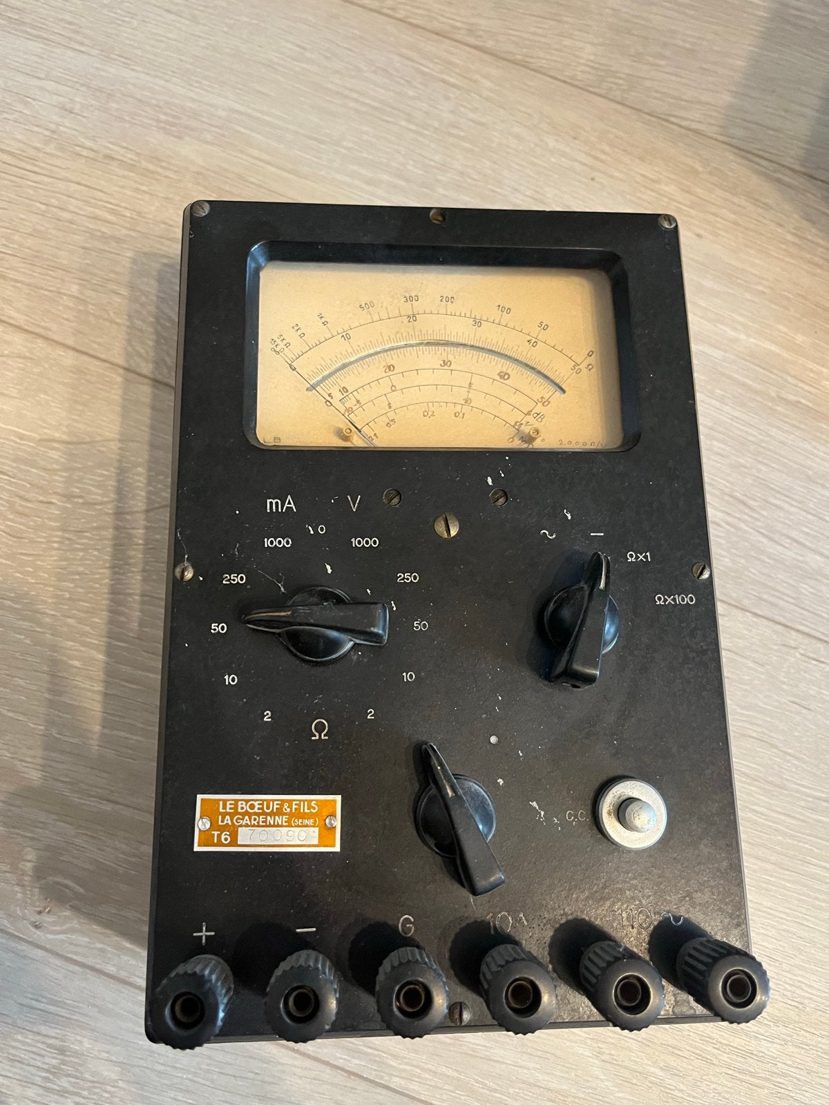 Vintage Testapparatuur Set: Philips, Kyoritsu, Le Boeuf, Antiek en Kunst, Verzenden