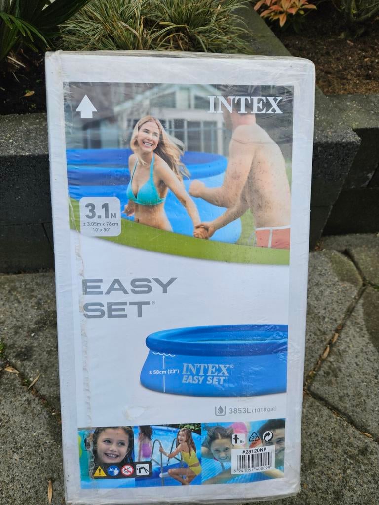 Intex Easy Set Opzetzwembad 3.05m x 76cm, Tuin en Terras, Zwembaden, Nieuw, Opzetzwembad, Minder dan 80 cm, 200 tot 400 cm, 300 cm of meer