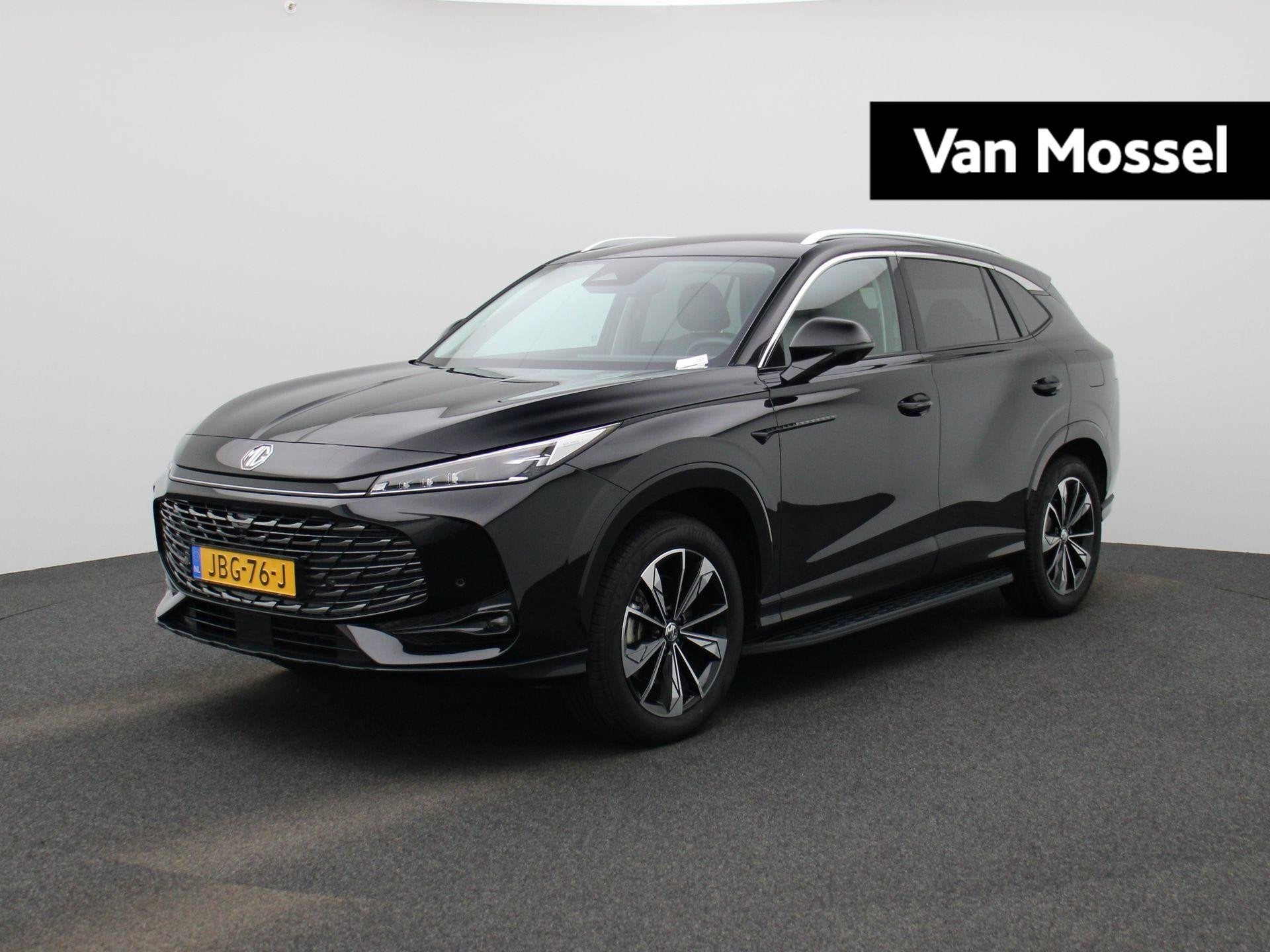 MG HS 1.5 PHEV Aut. Luxury | 100km Elektrisch | Navi | CarPl, Auto's, 12 maanden, Stof, Gebruikt, 4 cilinders