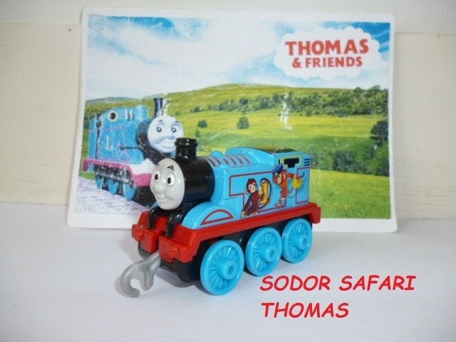 Thomas de Trein Trackmaster Push Along Sodor Safari Thomas, Kinderen en Baby's, Ophalen of Verzenden, Gebruikt