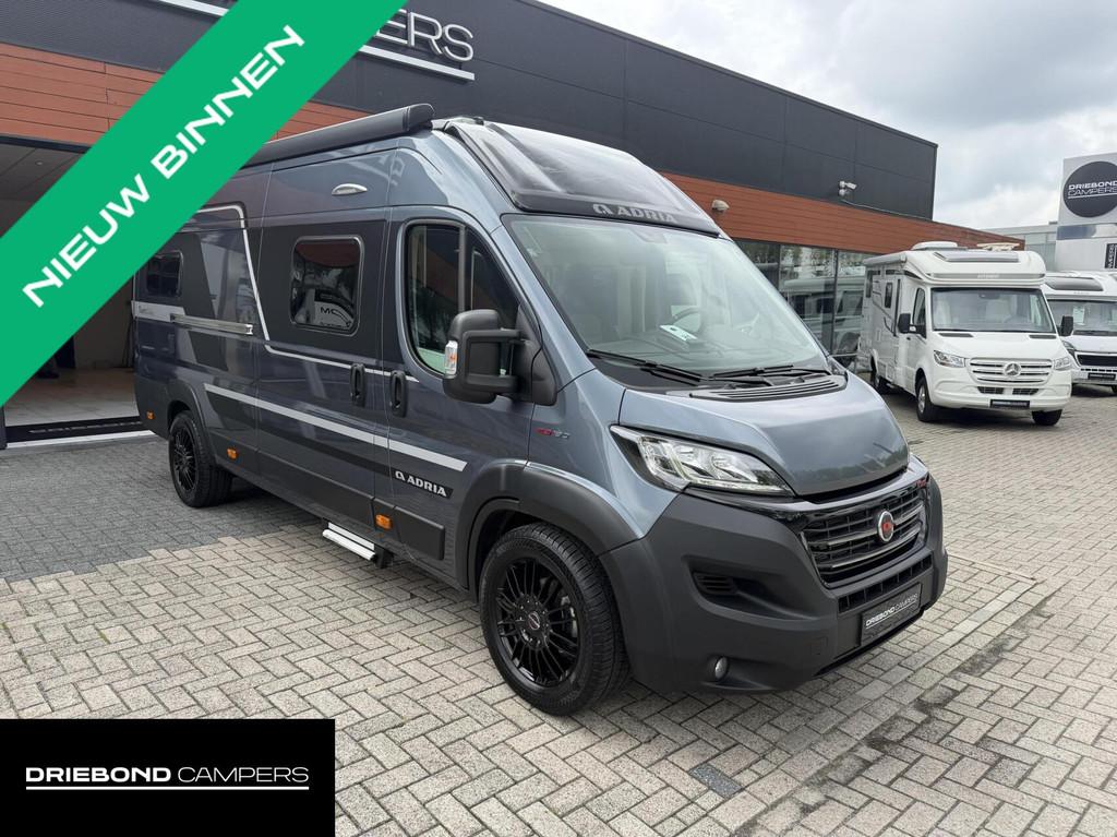 Adria Twin Supreme 640 SGX 9T-Automaat Skyroof Luifel 4896KM, Caravans en Kamperen, Automaat, Buscamper of Camperbus, Airbags