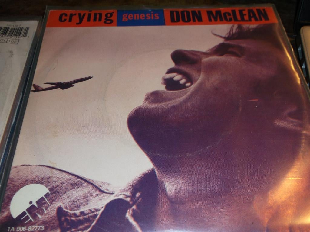 don mclean Crying 313, Gebruikt, 7 inch, Single, Ophalen of Verzenden