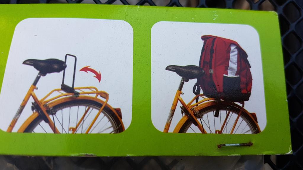 Jokapi rugzakdrager, neerklapbaar, Fietsen en Brommers, Ophalen of Verzenden