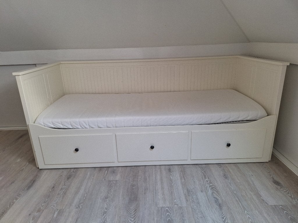 Hemnes bedbank, Ophalen, Gebruikt, Eenpersoons, 80 cm