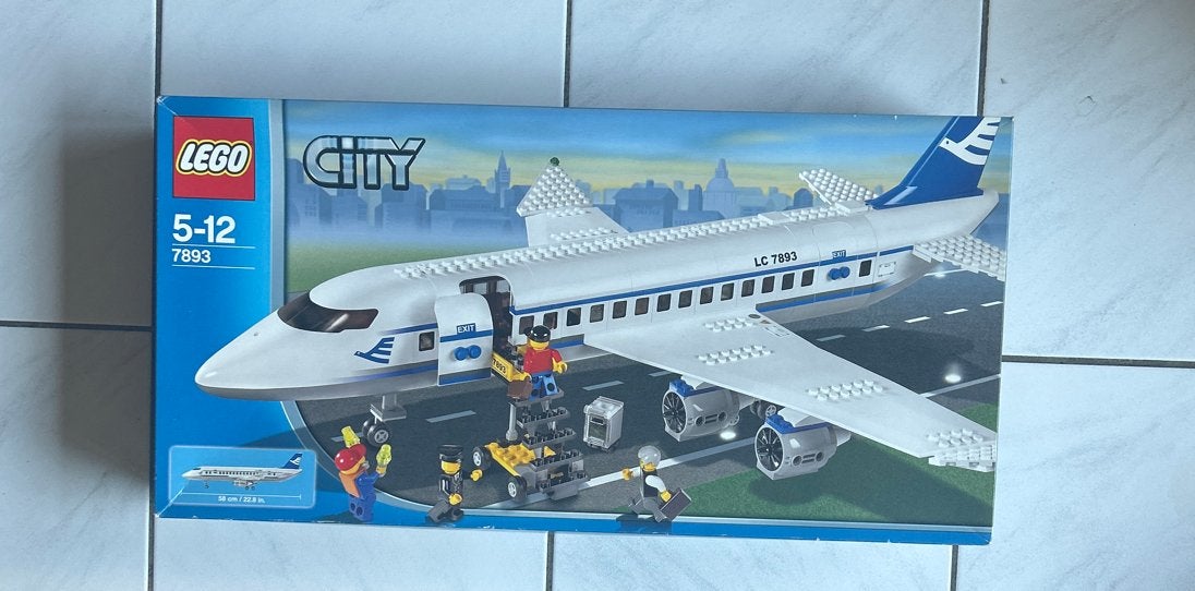 Lego City Passagiersvliegtuig 7893 - Nieuw in doos!, Ophalen, City, Lego, Nieuw