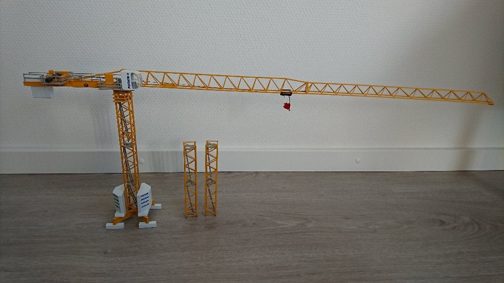 potain MDT192 conrad 1:87, Hobby en Vrije tijd, Modelauto's | 1:87, Ophalen, Gebruikt, Hijskraan, Tractor of Landbouw, Overige merken