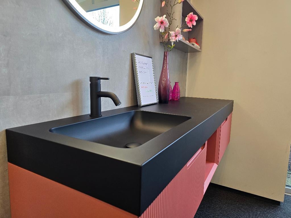 NIEUW Badmeubel Fiora Synergy 160 cm showmodel, Ophalen, Nieuw, Wastafel