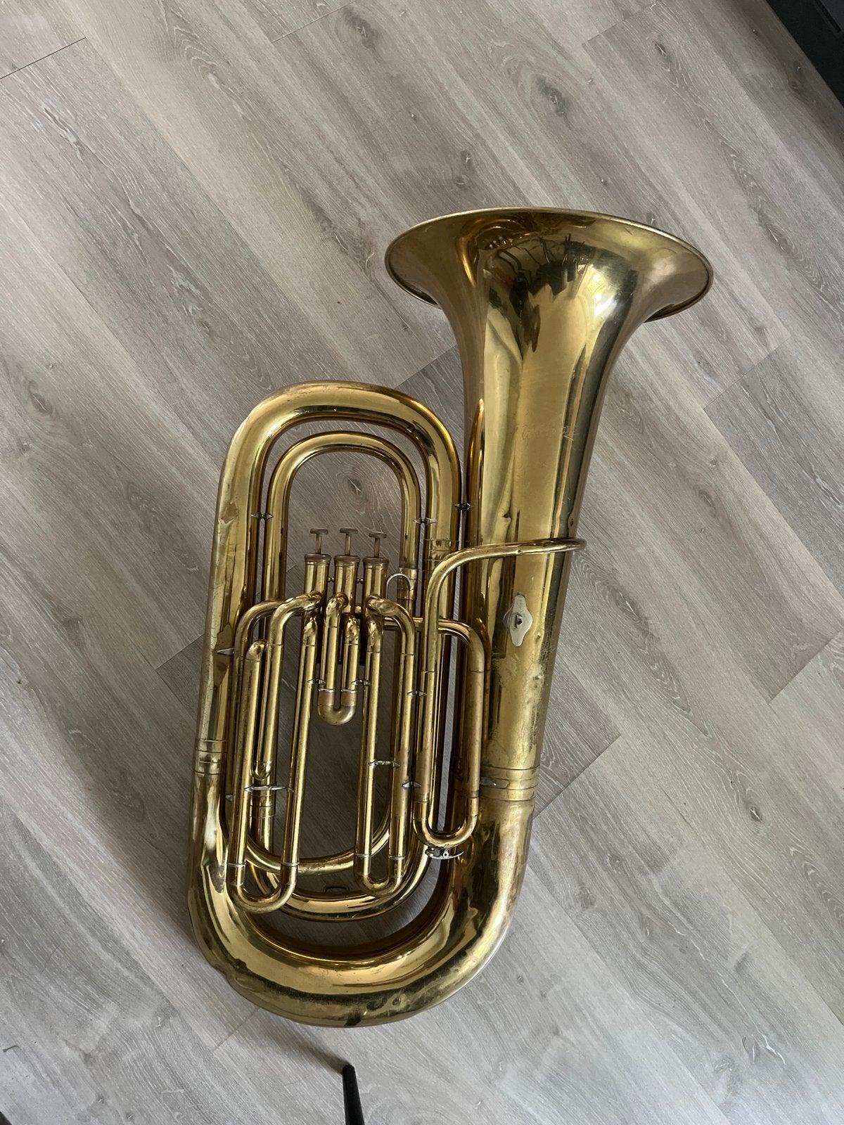 Weltklang Bb Tuba - Gebruikt, met duidelijke gebruikssporen, Ophalen, Gebruikt, Overige typen