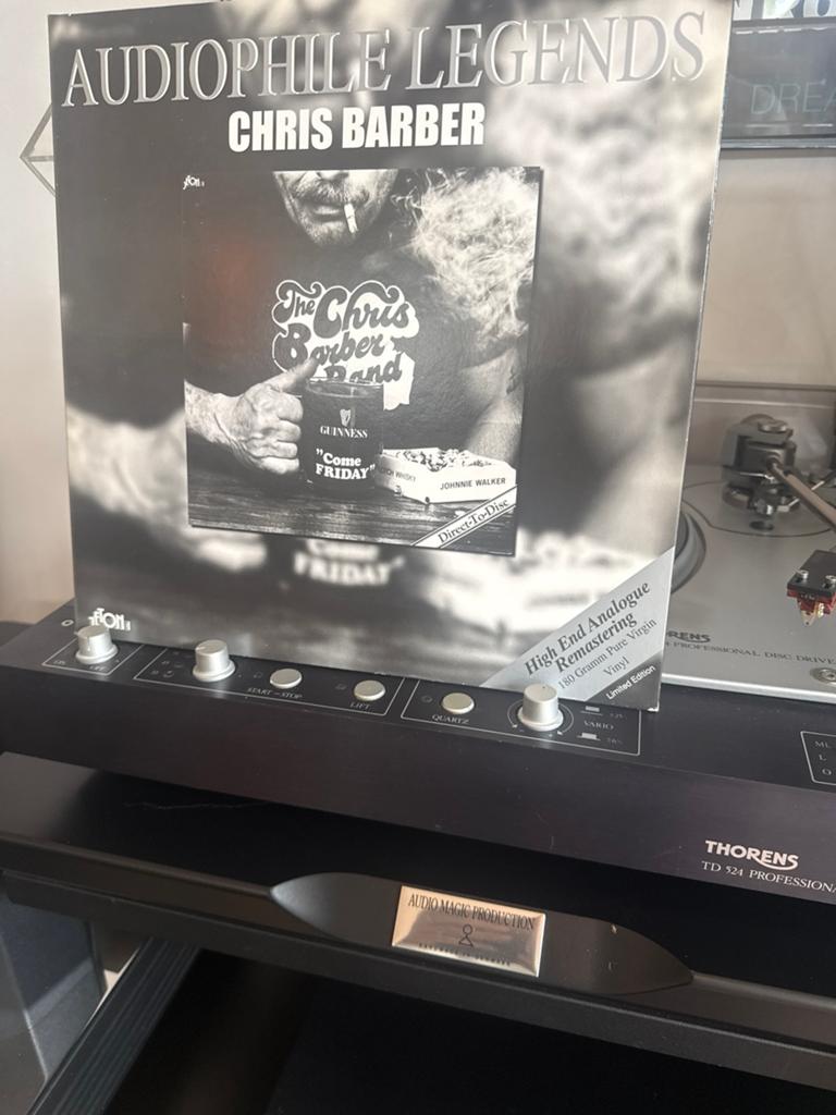 Audiofiele ongespeelde LP Chris Barber “Come Friday”, Cd's en Dvd's, Vinyl | Jazz en Blues, 1980 tot heden, Ophalen of Verzenden