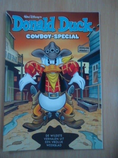 Donald Duck Cowboy-special, de wildste verhalen, Eén stripboek, Ophalen of Verzenden, Zo goed als nieuw