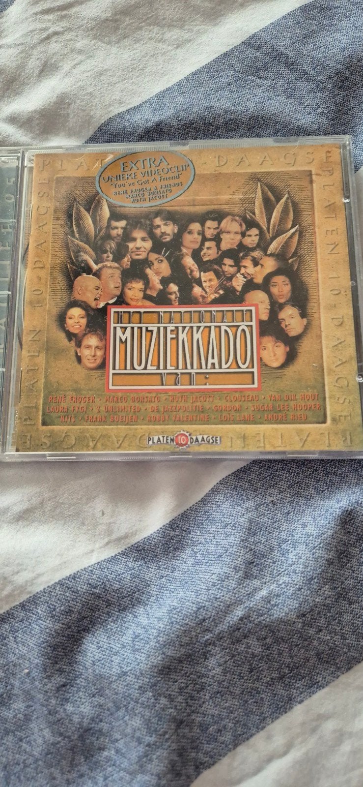 Muziekkado van Platen 10 Daagse - Diverse Artiesten, Ophalen, Pop, Verzamelalbum, Gebruikt