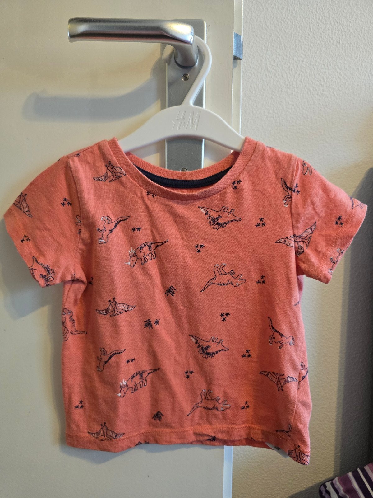 Leuk T-shirt met dinoprint voor jongens (Primark) maatje 92, Gebruikt, Ophalen of Verzenden, Shirt of Longsleeve, Primark