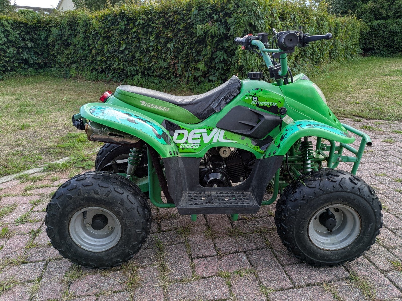 Te koop Nitro Quad Green Devil 125cc "Old School", 1 cilinder, 125 cc