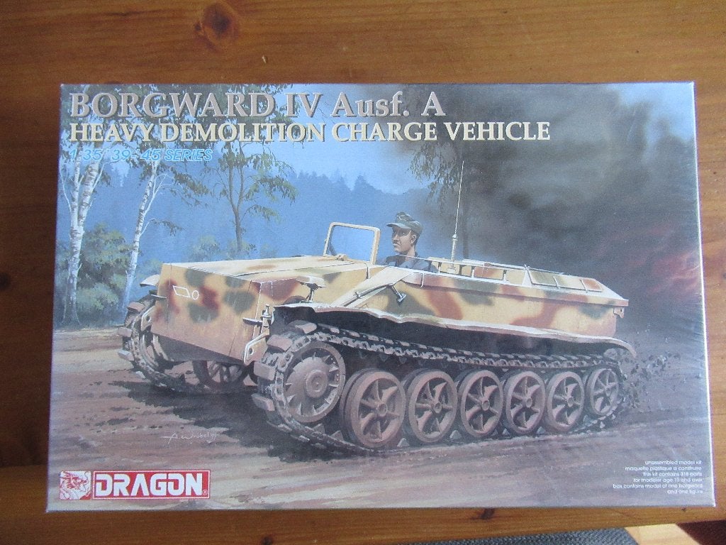 Borgward IV ausf.A (Dragon 1/35), Overige merken, Tank, 1:32 tot 1:50, Nieuw
