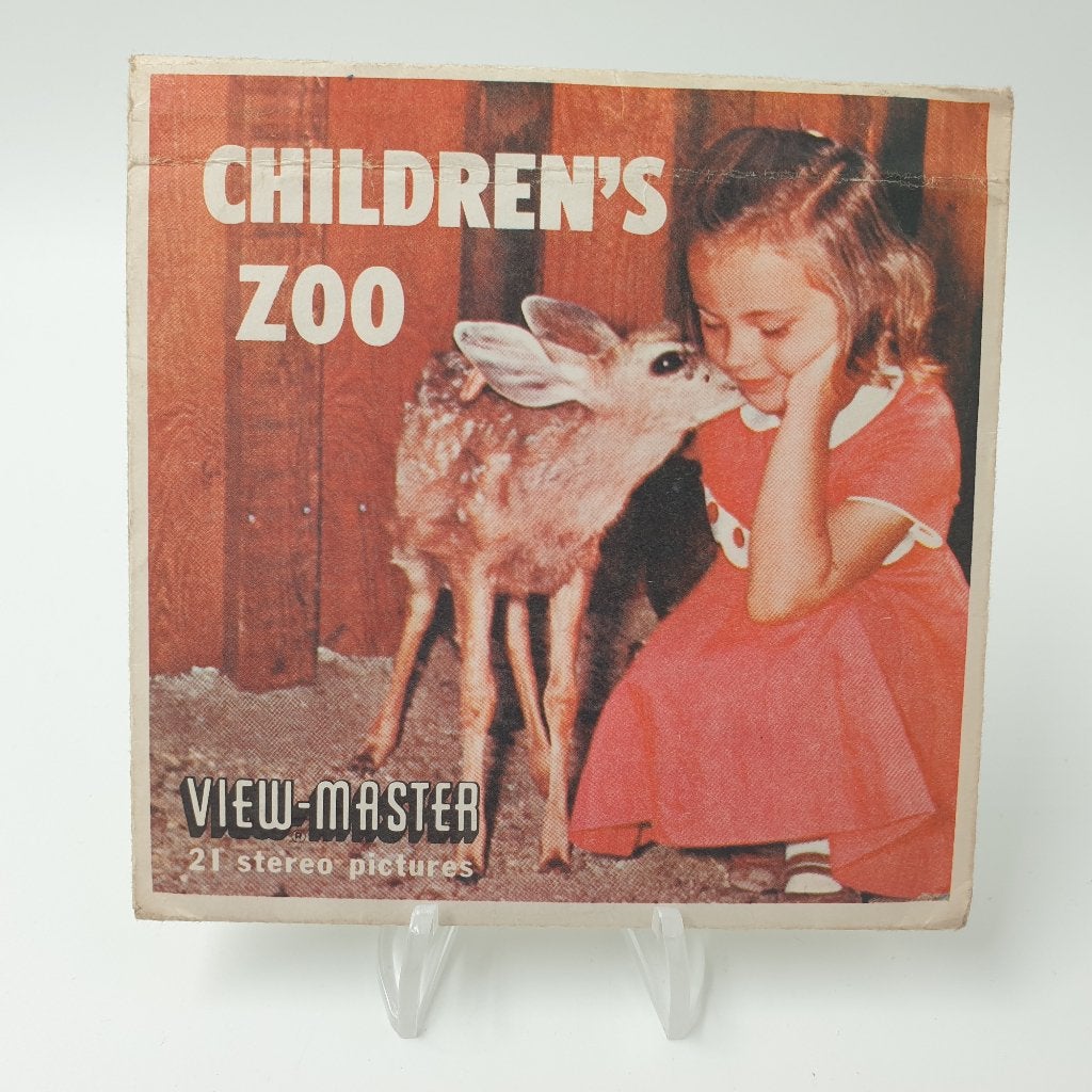 Dierentuin viewmaster, Ophalen of Verzenden, Gebruikt