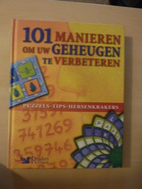 Reader\'s Digest - 101 manieren om uw geheugen te verbeteren, Verzenden, Nieuw