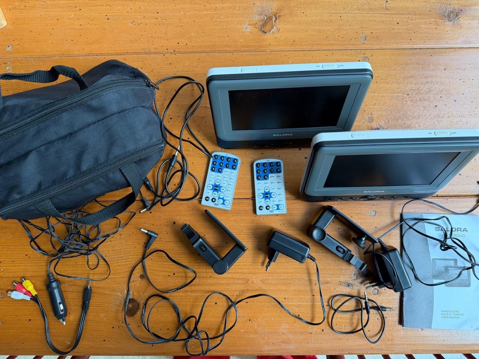 DVD speler portable voor auto en thuis., Ophalen of Verzenden, Gebruikt, Dvd-speler, Overige merken