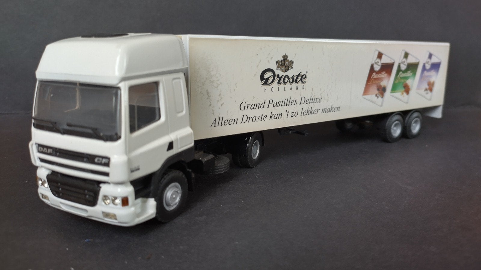 Daf CF Droste 1:50 Lion Toys Pol, Hobby en Vrije tijd, Modelauto's | 1:50, Verzenden, Zo goed als nieuw, Lion, .