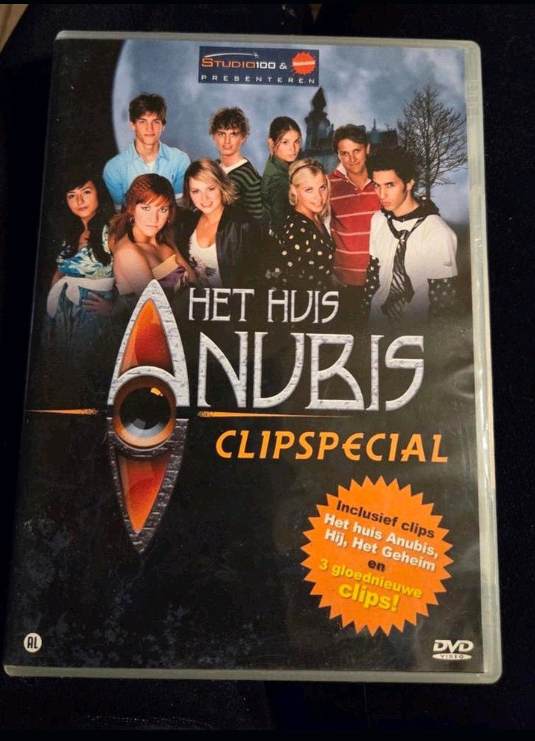 Het Huis Anubis Clipspecial  - DVD, Alle leeftijden, Ophalen of Verzenden, Zo goed als nieuw