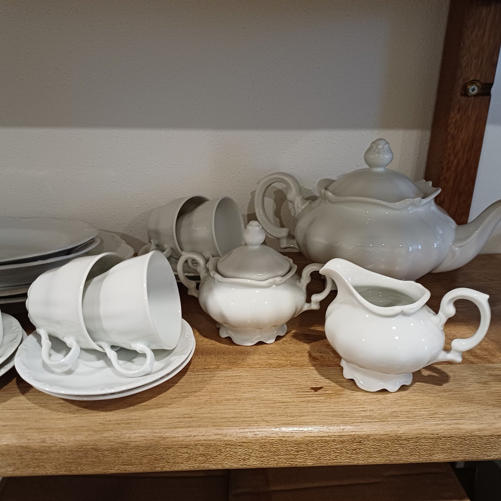 Kronester Bavaria servies Ulrike wit, Ophalen of Verzenden