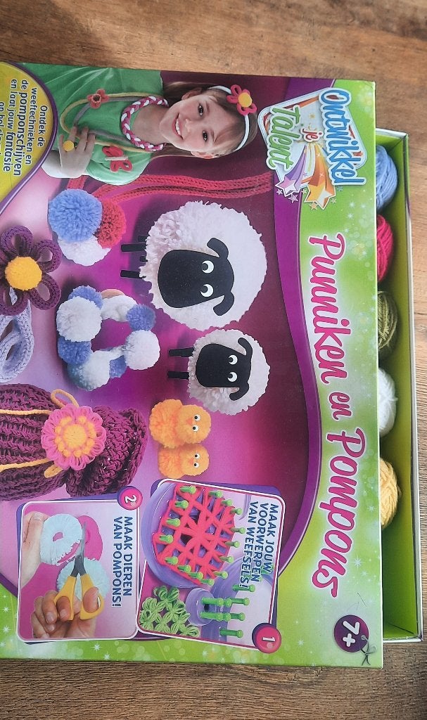 Punnik en pompons, Ophalen of Verzenden, Nieuw