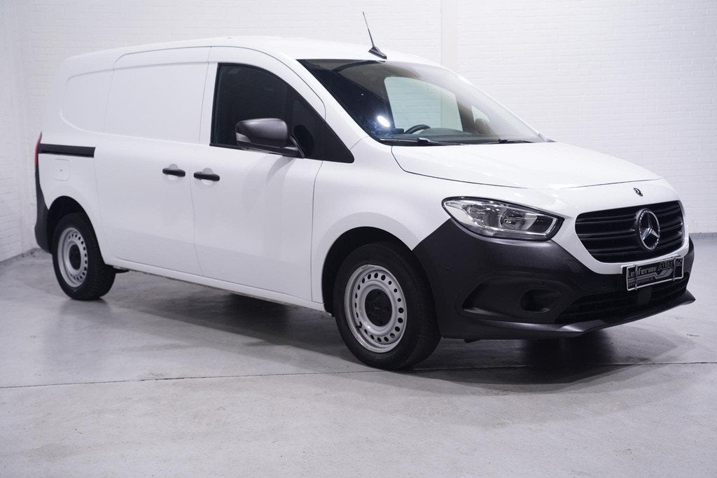 Mercedes Benz Citan 112 CDI 116 pk Lang Camera, MBux Audio C, Auto's, Stof, Gebruikt, 116 pk, Wit