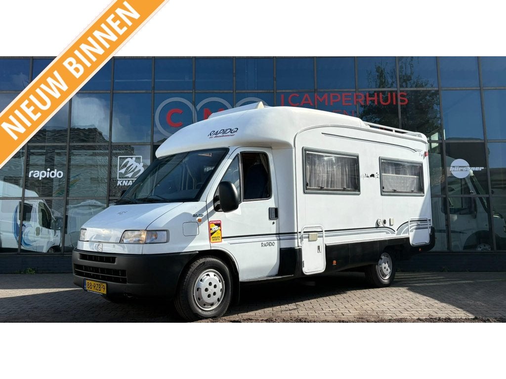 Rapido Le Randonneur 741 F 2xAirco,FaceToFace,130PK, Ringverwarming, Luifel, Fiat, Bedrijf