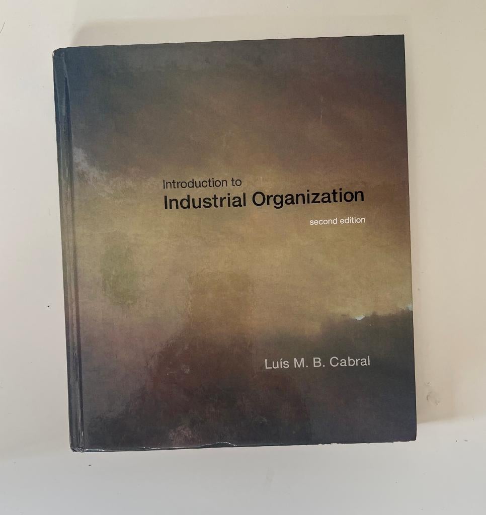 Introduction to Industrial Organization, Ophalen of Verzenden, Gamma, Gelezen, WO