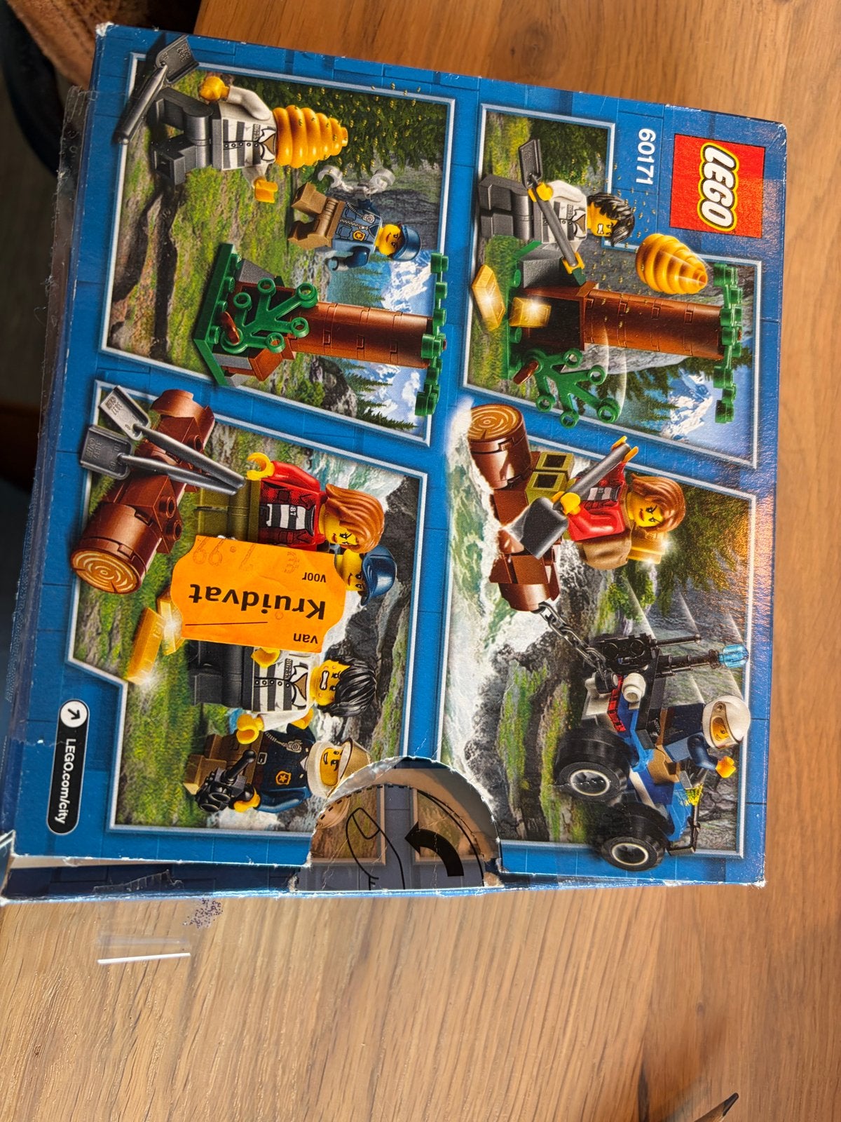 LEGO City 60171 Bergpolitie Achtervolging - Volledig, Ophalen of Verzenden, Gebruikt, Overige merken