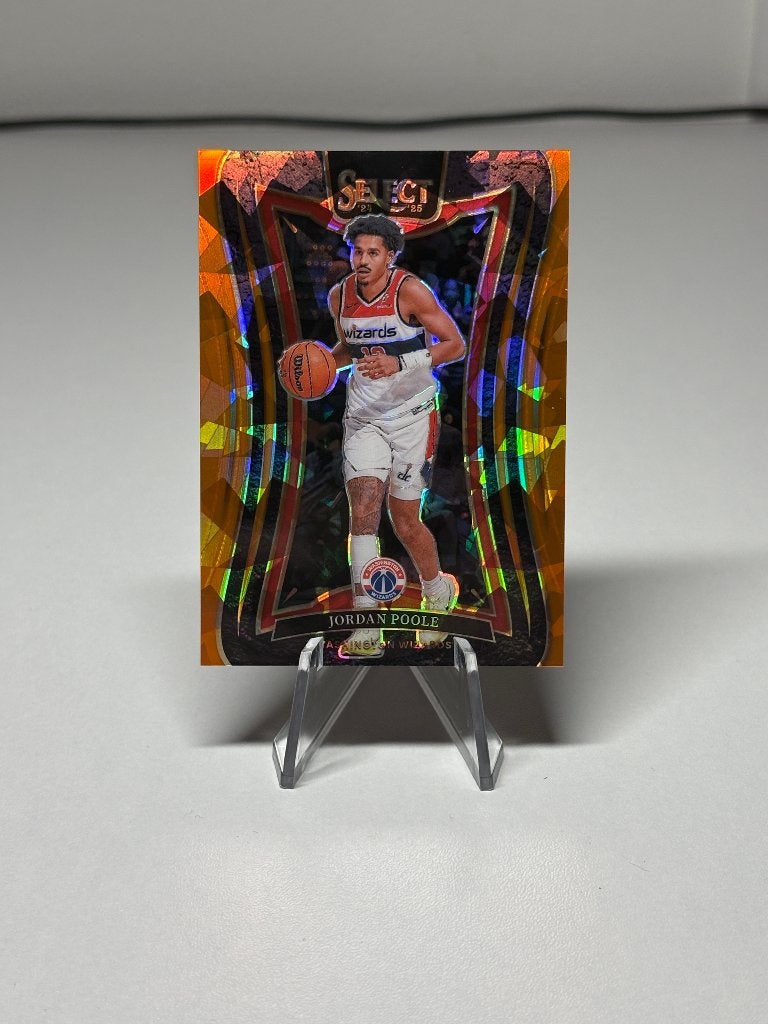 Panini Prizm NBA Jordan Poole orange ice /275 Wizards kaart, Ophalen of Verzenden, Zo goed als nieuw, Plaatje