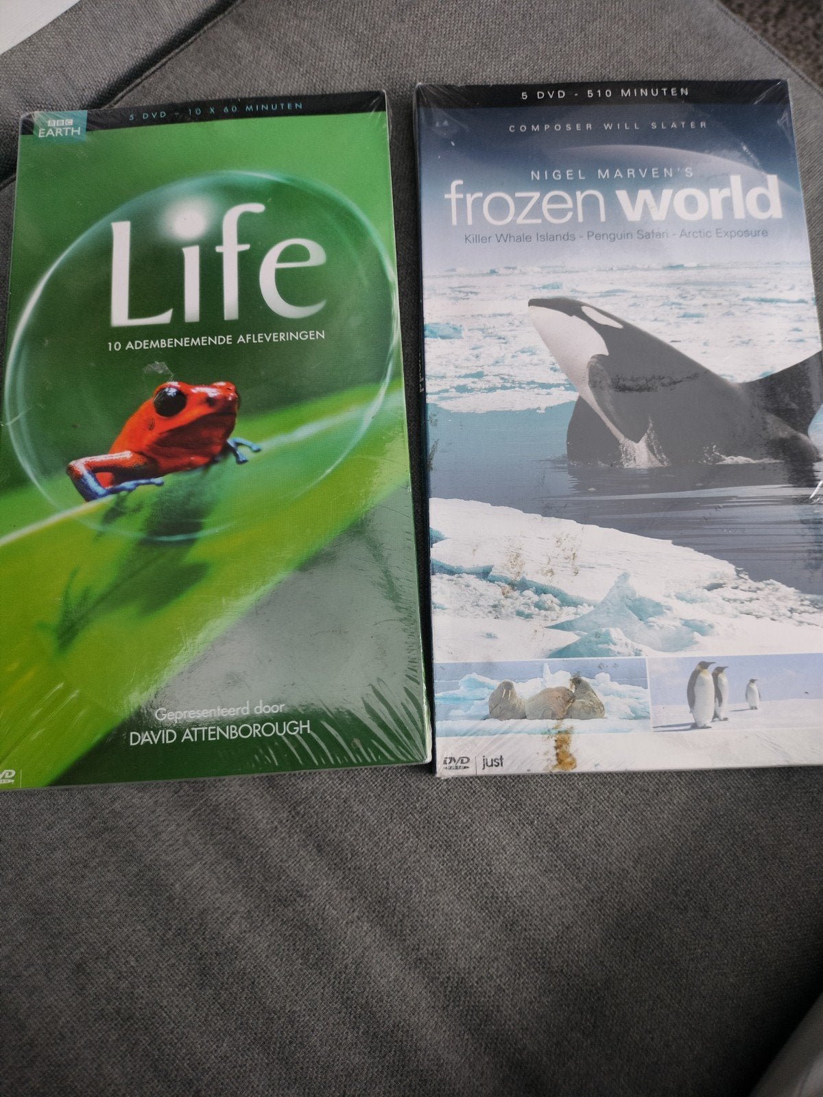 Nigel Marven's Frozen World & Life (BBC) DVD Boxset, Alle leeftijden, Nederlands, Natuur, Ophalen of Verzenden