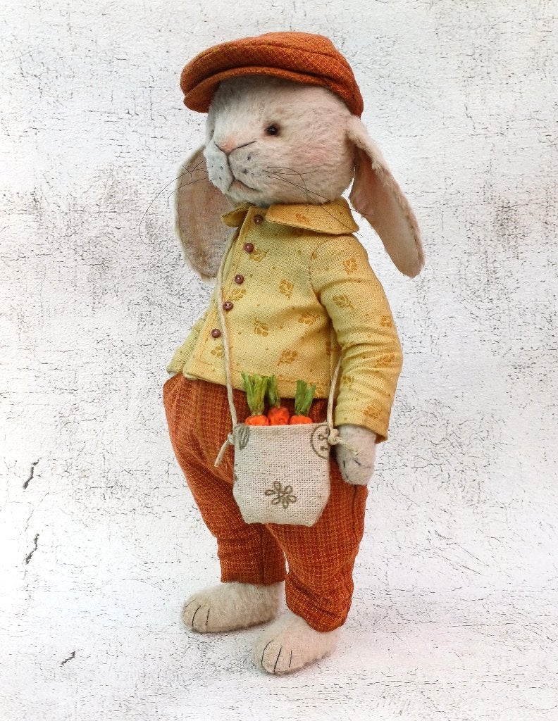Teddykonijn met een wortel., Verzenden, Nieuw, Overige typen, Overige merken