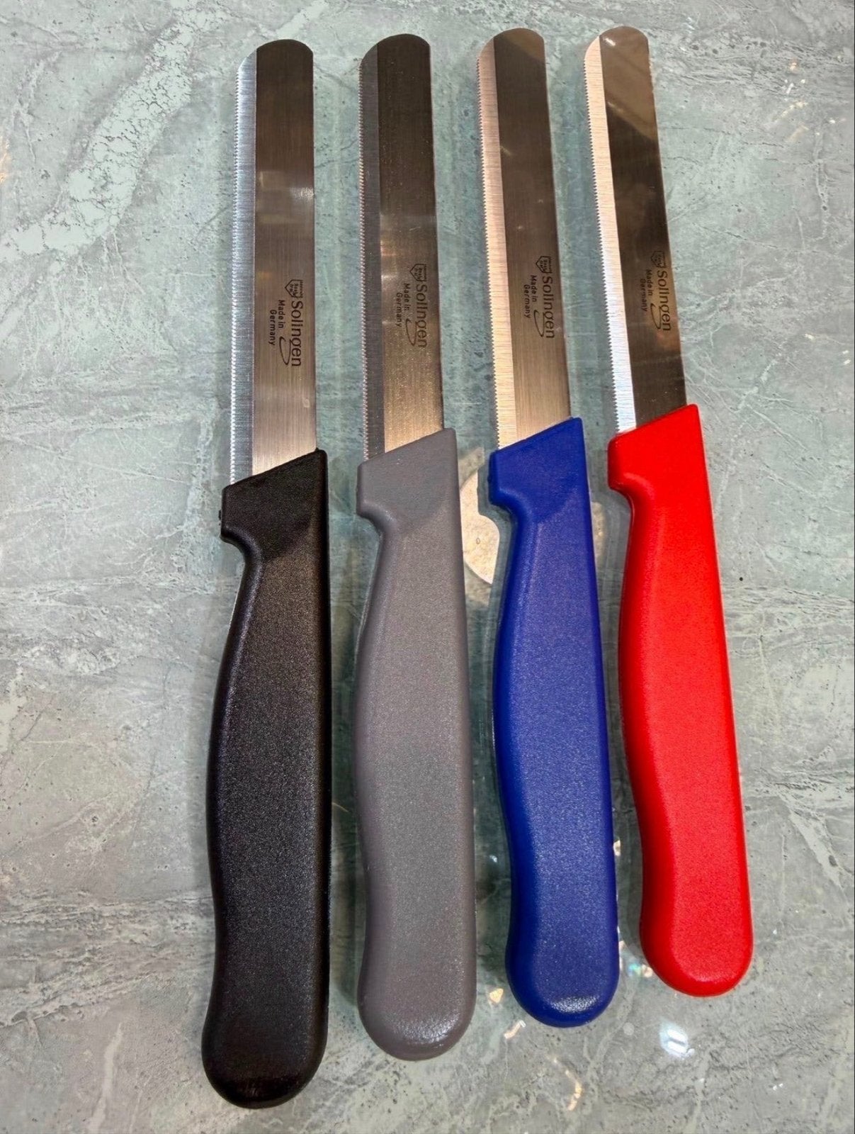 Solingen Messenset 4 voor €9,99, Overige typen, Paars, Nieuw, Ophalen of Verzenden