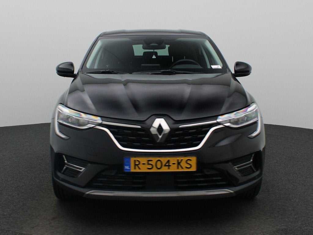 Renault Arkana 1.6 E-Tech Hybrid 145 Intens | Achteruitrijca, Auto's, Renault, Gebruikt, Euro 6, Leder en Stof, Zwart