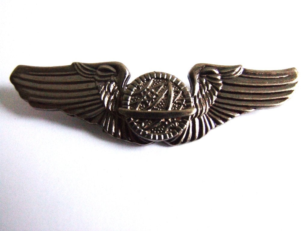Embleem,Badge,Wing,US,Airforce,Navigator,WWII, Verzenden, Luchtmacht, Amerika, Embleem of Badge
