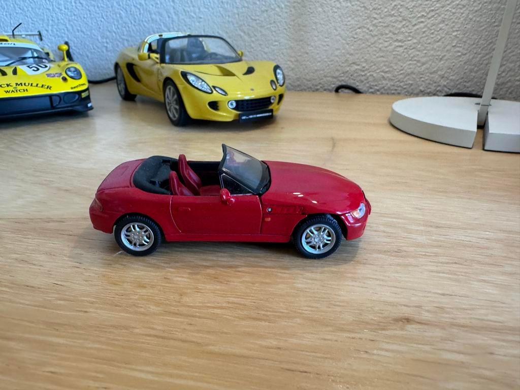 Schuco BMW Z3 Convertible Rood 1:43 Diecast Model, Ophalen of Verzenden, Zo goed als nieuw, Auto, Schuco