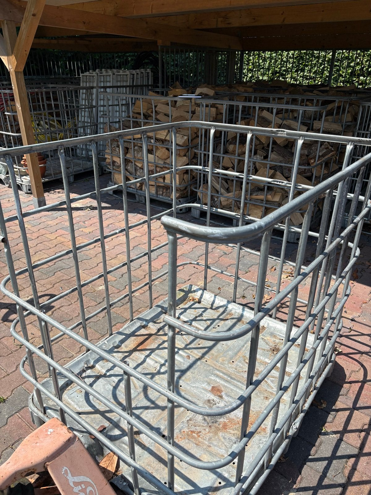IBC krat - 3 stuks beschikbaar, Ophalen, Gebruikt, 100 cm of meer, 60 cm of meer