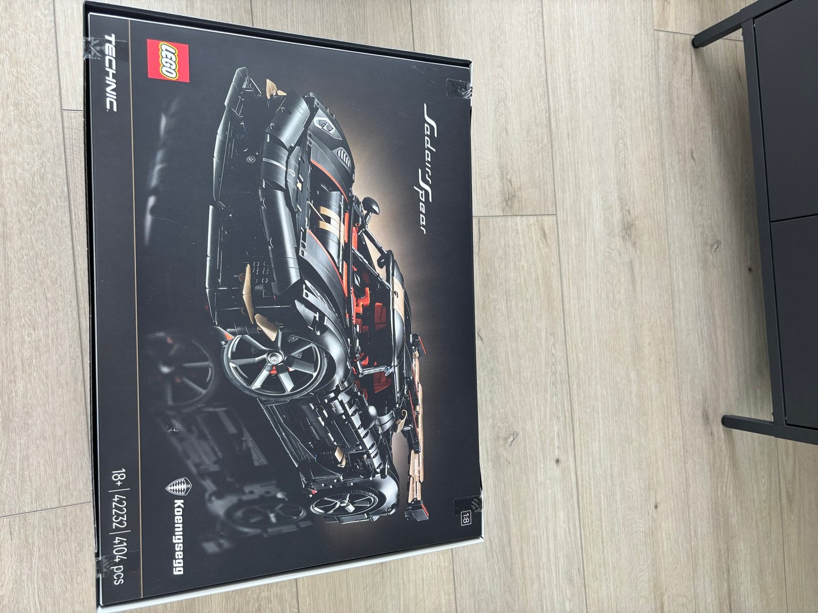 Lego Technic Koenigsegg Jesko en Stuurwiel Set, Lego, Nieuw, Ophalen of Verzenden, Technic