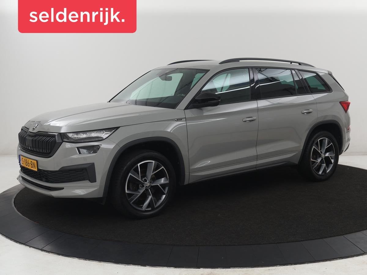 Skoda Kodiaq 1.5 TSI Sportline Business | Leder | Memory | A, Auto's, Stof, 4 cilinders, 150 pk, Kodiaq
