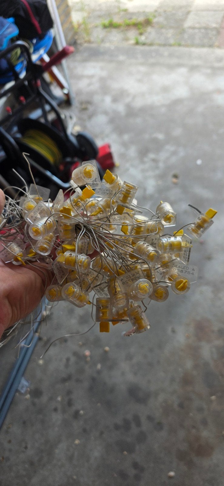 Verzegelingszegels voor containers en elektrakasten, Ophalen of Verzenden
