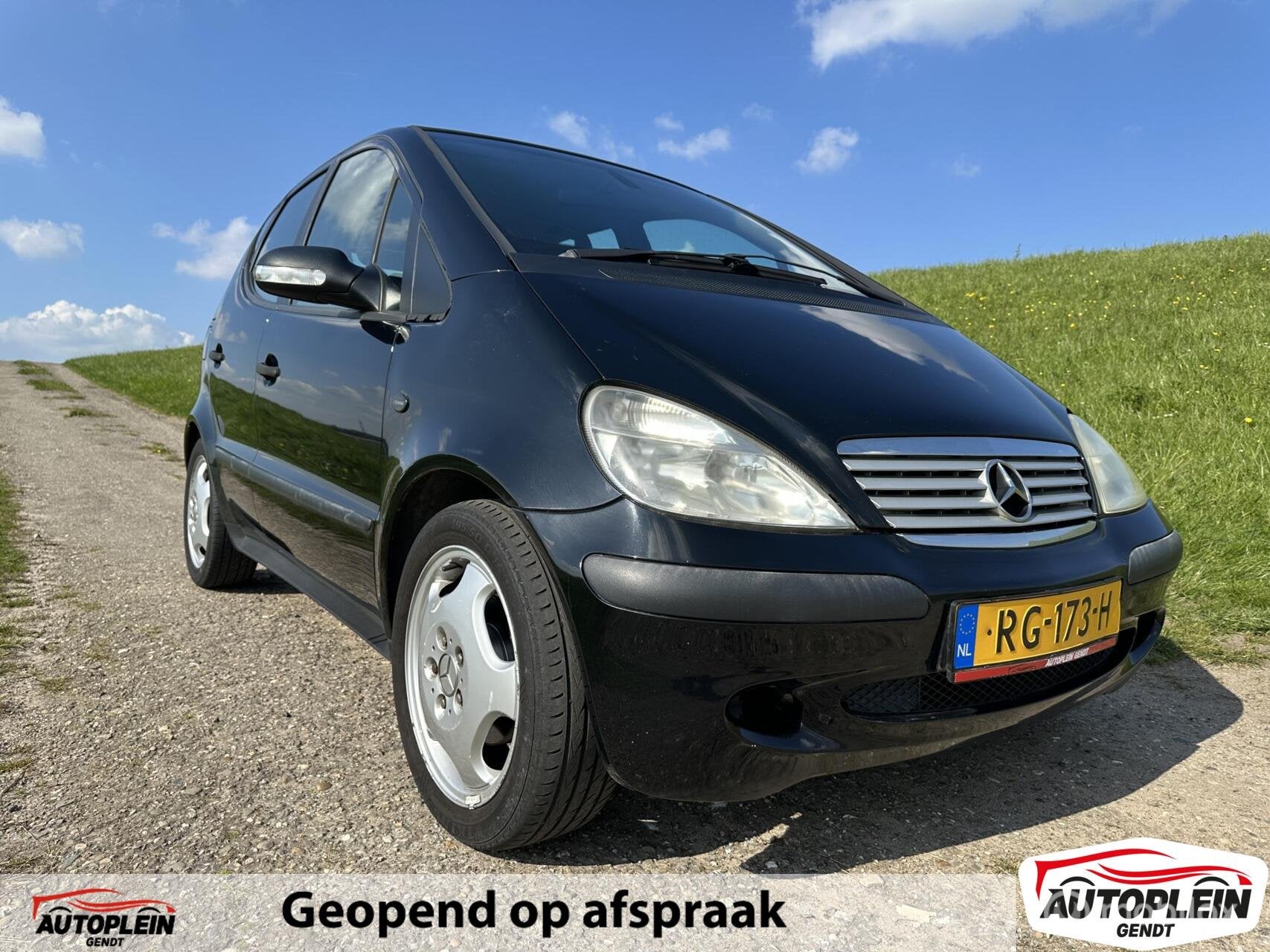 Mercedes A-klasse 140 Classic, Voorwielaandrijving, 1005 kg, 4 cilinders, Zwart
