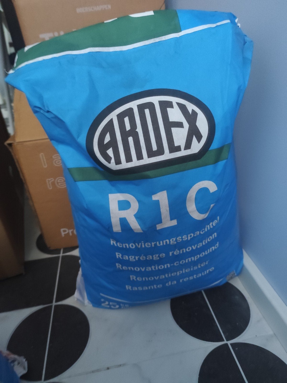 Ardex R1C Renovatiepleister - 25kg zak en restpartij, Ophalen, Nieuw