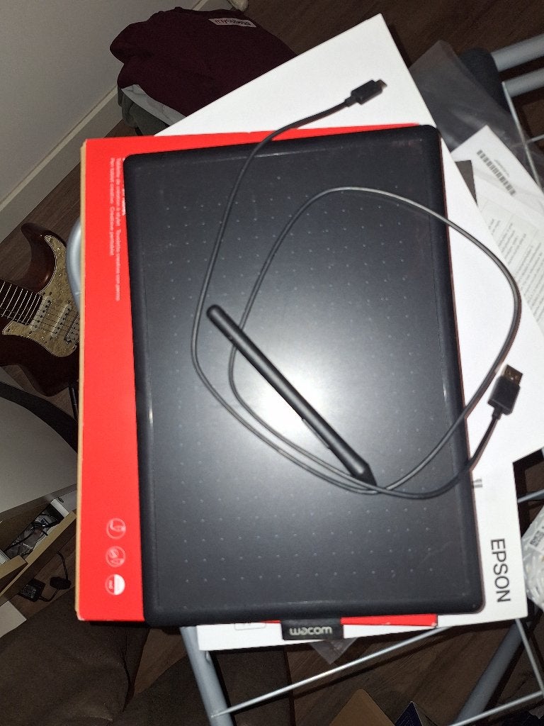 Wacom Tekentablet Zwart, Computers en Software, Tekentablets, Ophalen of Verzenden, Nieuw, Bedraad, Wacom Intuos