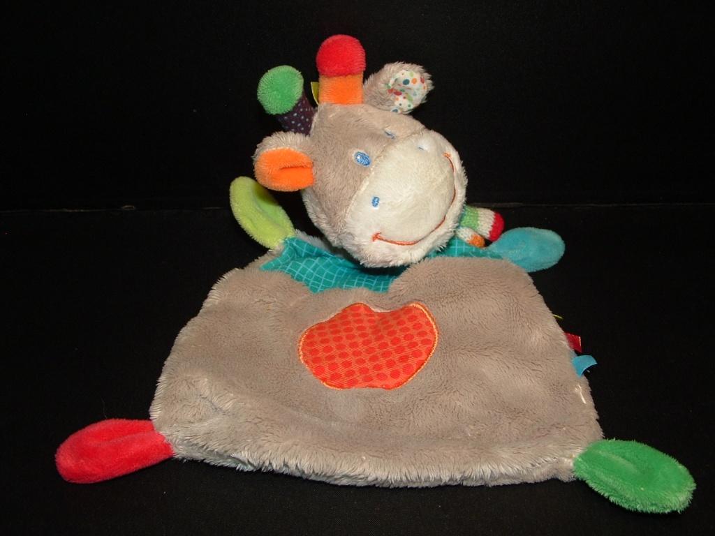 SIMBA NICOTOY GIRAFFE KNUFFELDOEKJE VELOURS, Verzenden, Nieuw, Overige typen