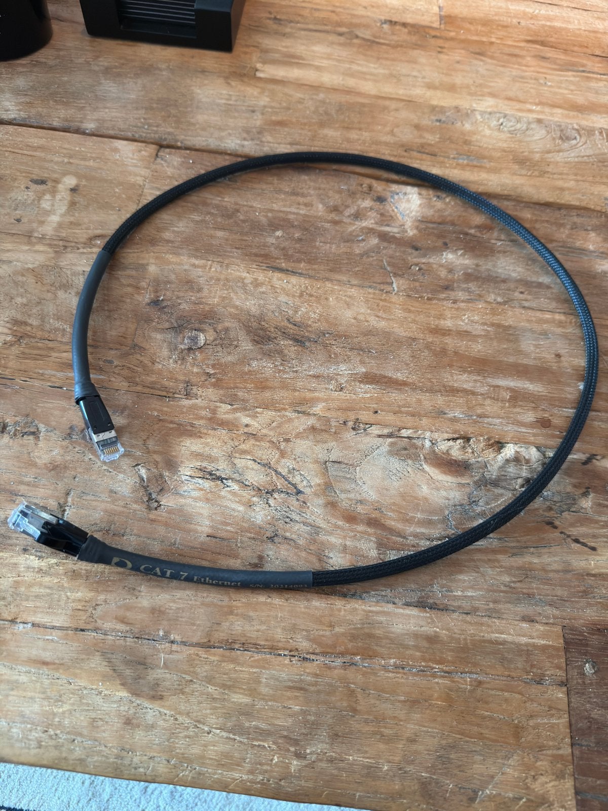 Purist Audio Design CAT 7 ethernet (1M), Audio, Tv en Foto, Audiokabels en Televisiekabels, Ophalen of Verzenden, Zo goed als nieuw