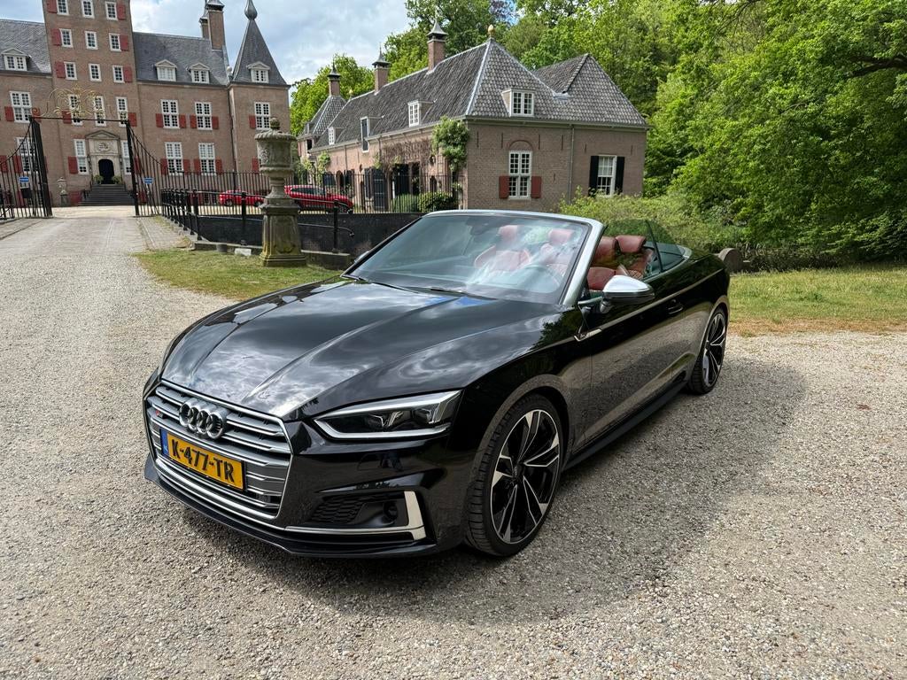 Audi A5 S5 3.0 Tfsi Quattro 354pk S Tronic 2017 Zwart, Auto's, Audi, 2995 cc, Cabriolet, 4 stoelen, Zwart