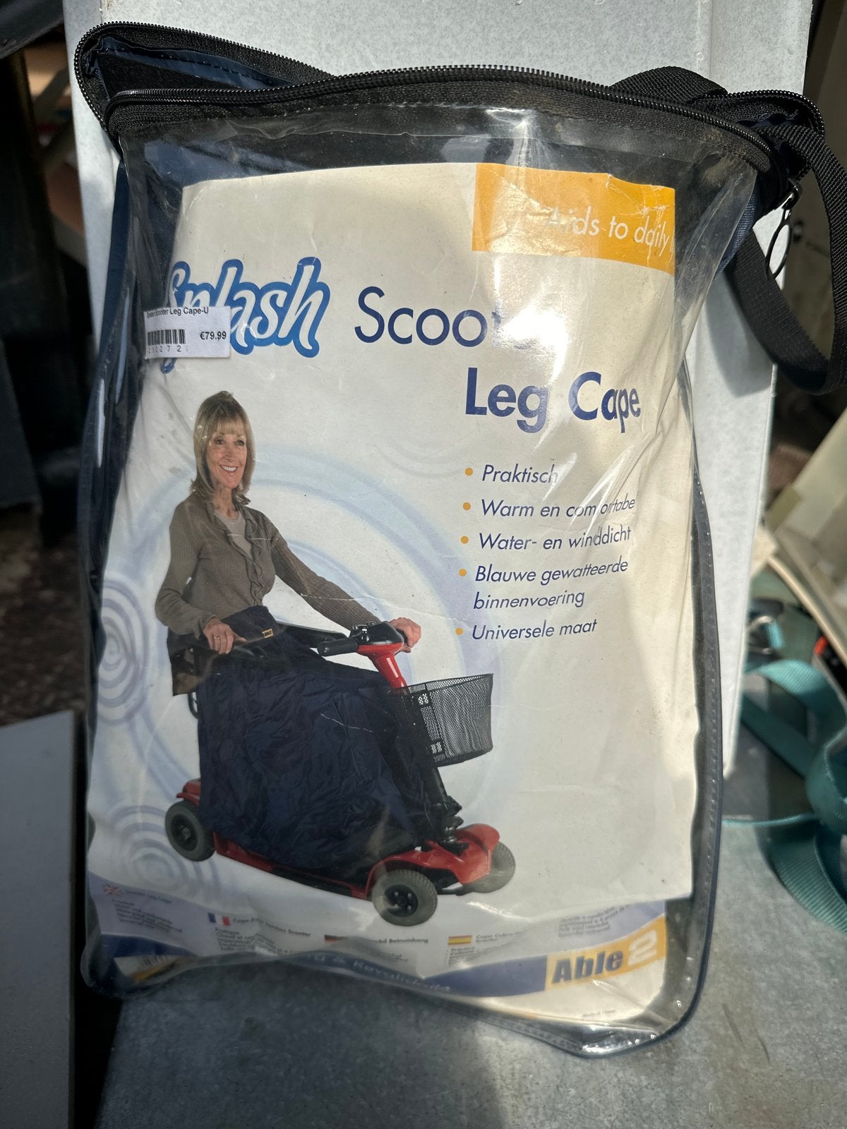 Splash scooter leg cape able 2, Ophalen of Verzenden, K, K, K