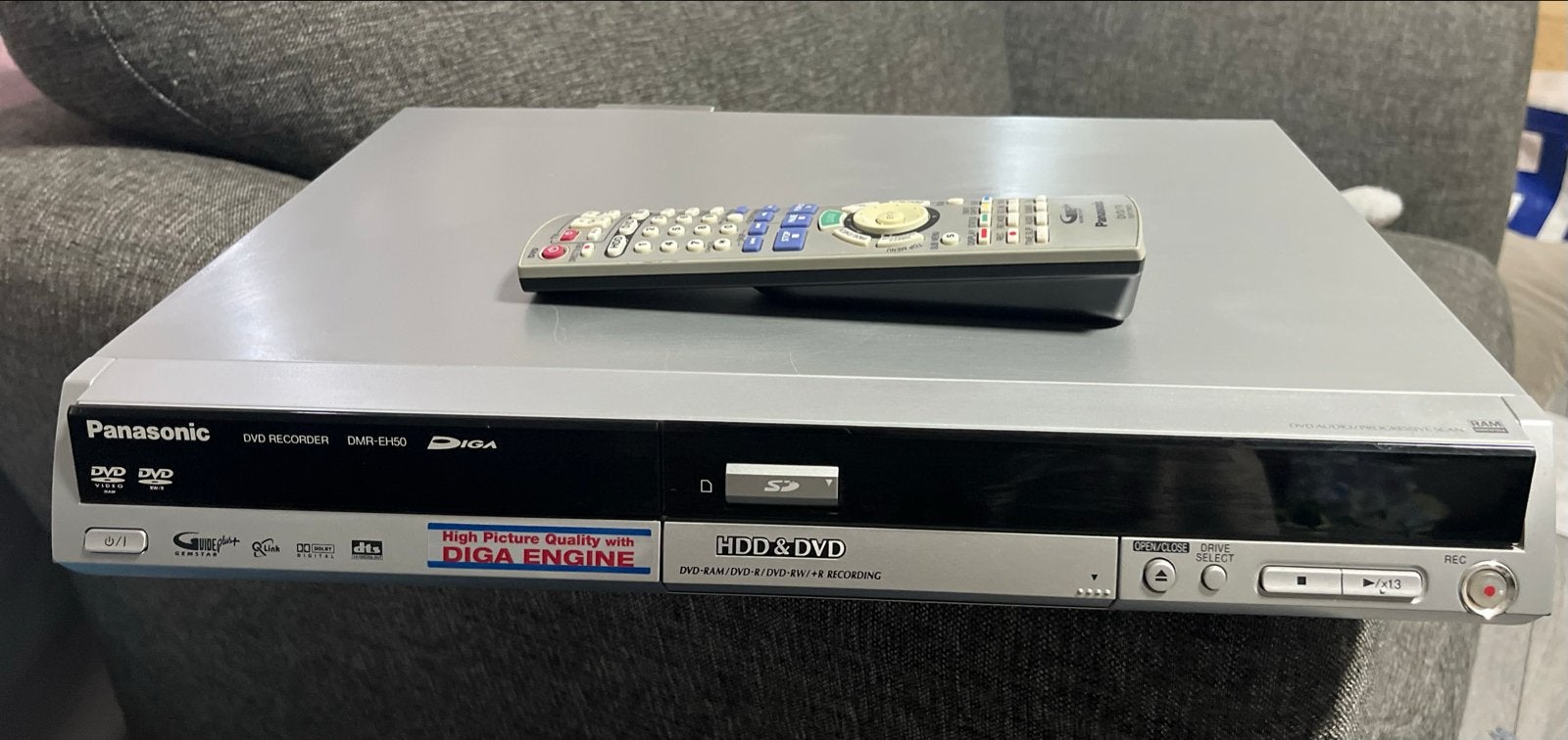 Panasonic DMR-EH50 DVD Recorder met HDD, Gebruikt, Panasonic, Met harddisk, Dvd-recorder